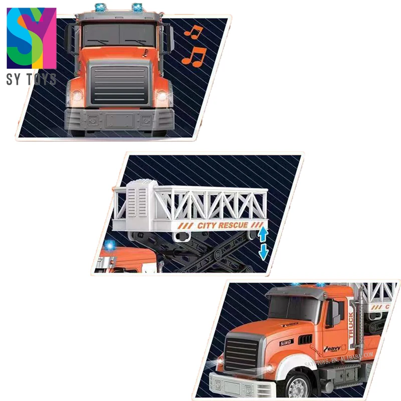 SY 2.4G 11CH Voice control rescue vehicle rc car remote control truck