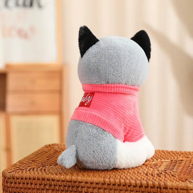 High Quality Super Soft Husky Dog Stuffed Animals Plush Toys For Kids Plushie Gifts