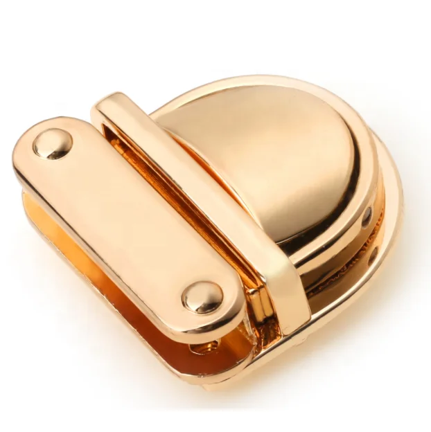 Изготовленный На Заказ замок для сумок металлический из цинкового сплава пластиковых пакетов