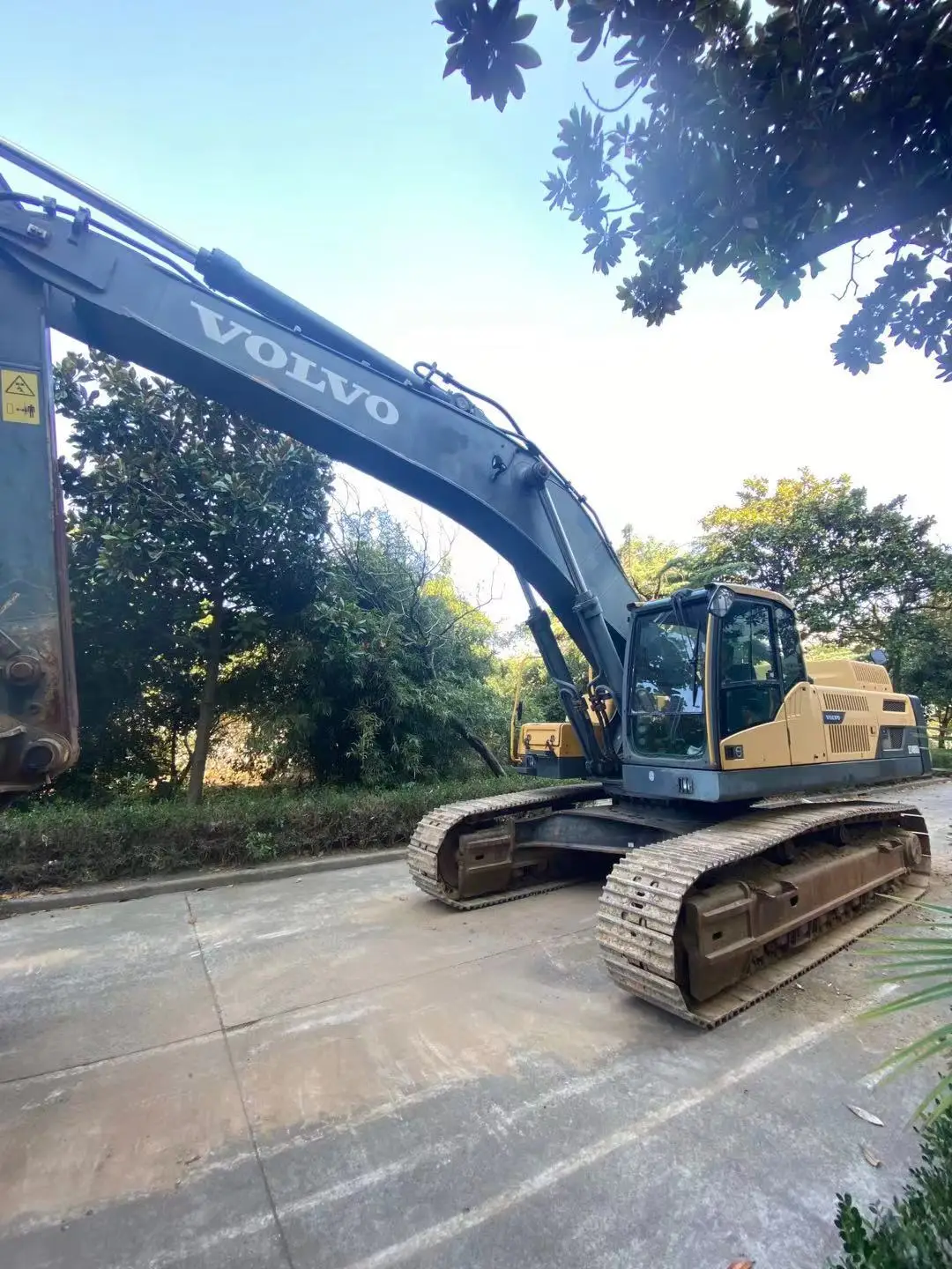Original volvo EC480DL excavator used ,used volvo excavator 48ton diggers for sale