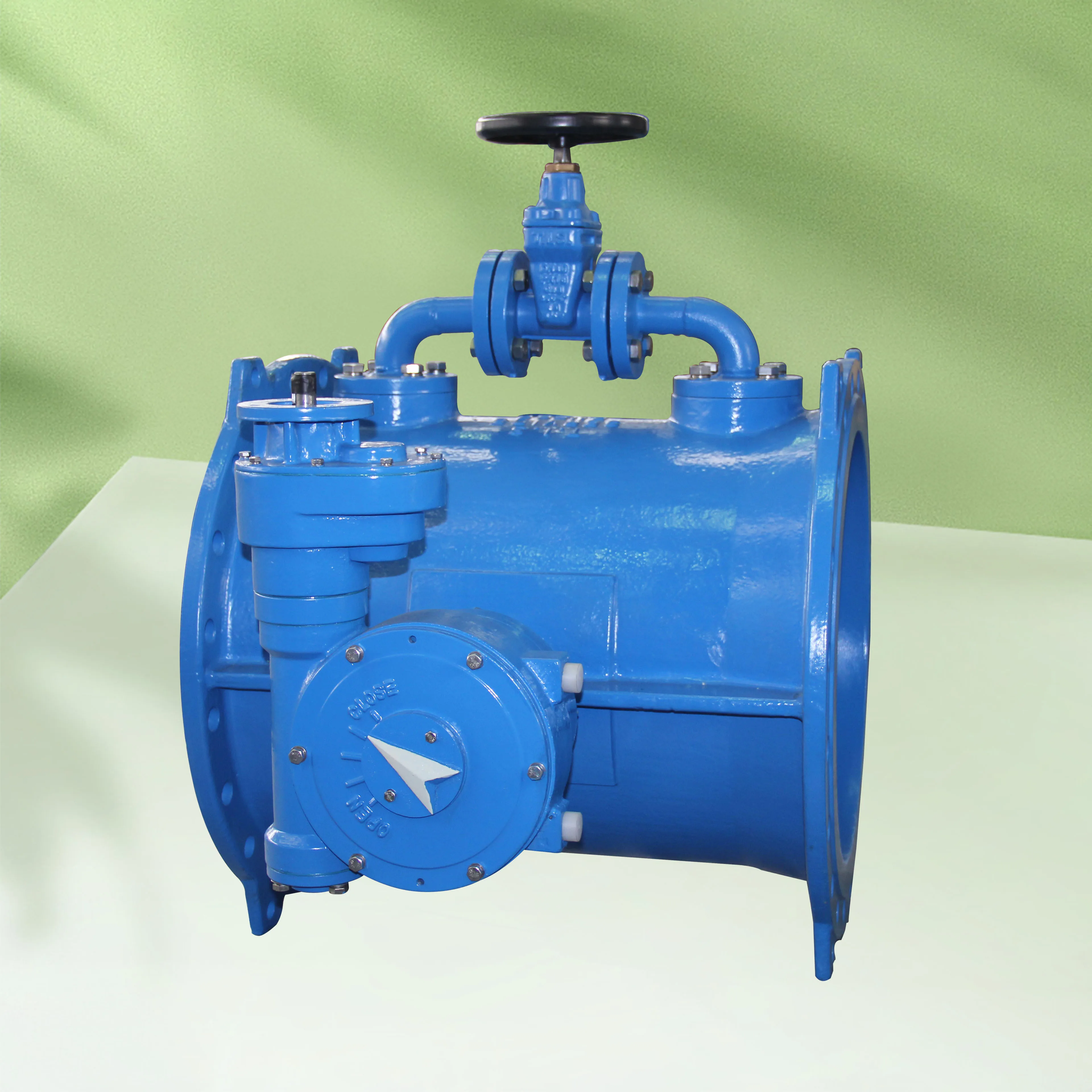 Автоматический распределительный демпфер Электрический двойной эксцентриковый Клапан-Бабочка