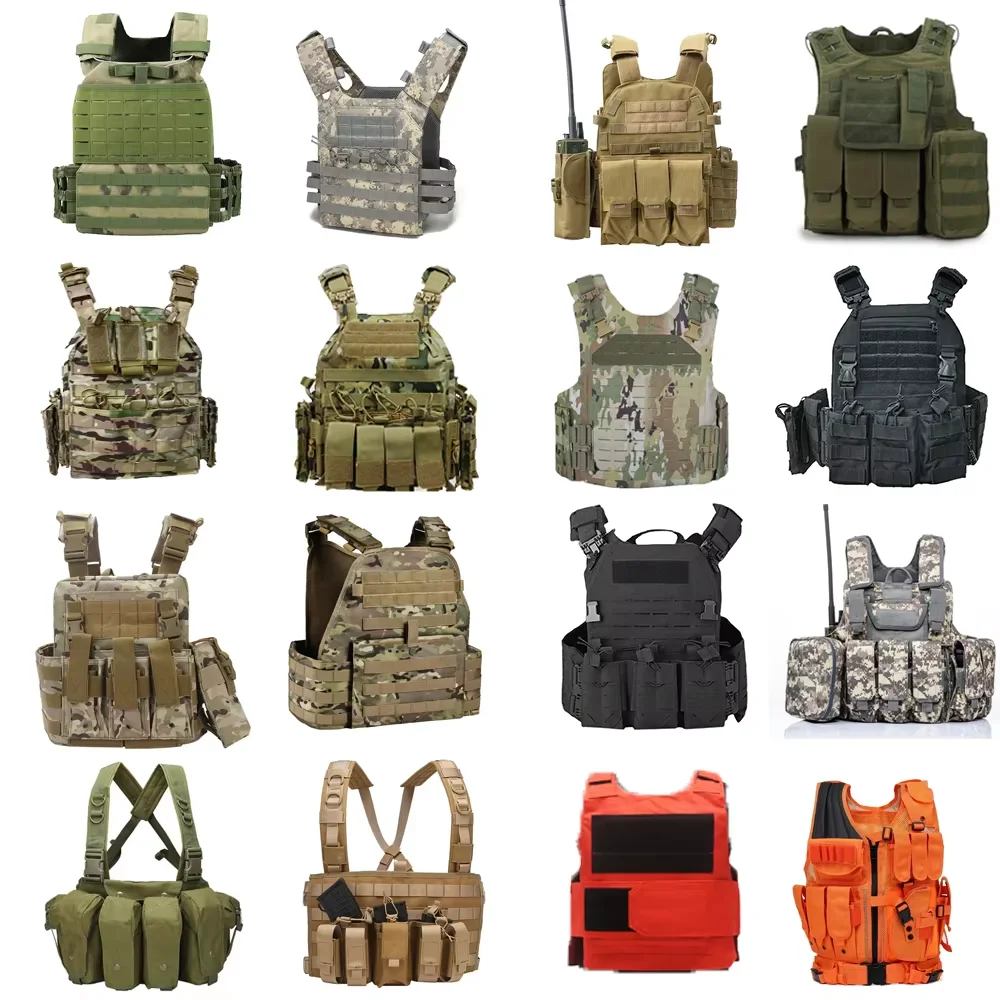 Gujia Tactical Light Weight Personal Use Wholesale Concealable Vest not With Soft Panel and PE Plate