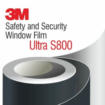 3 M Scotchshield Ultra Prestige Safety Security Window Film S800 S600 for Bomb Blast Mitigation
