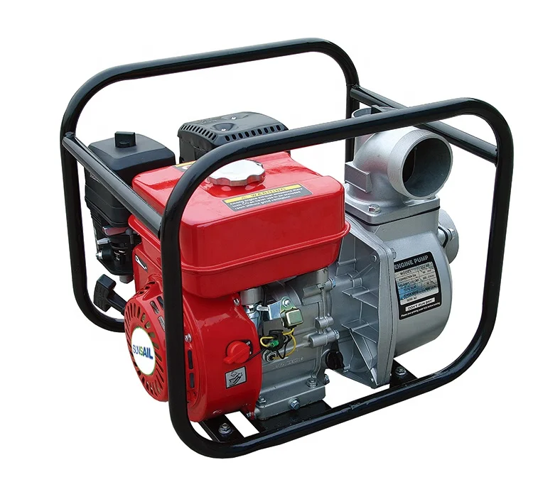 portable agricultural farm gasoline  powered water pump