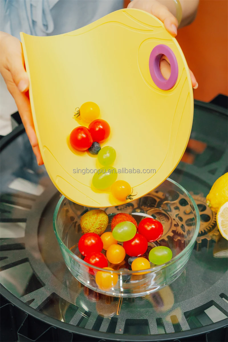 SINGBON Mini Bendable and Easy to Take Cutting Board TPU Cutting Boards