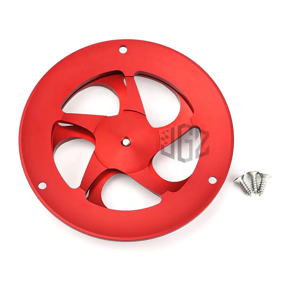 Motorcycle CNC Aluminum Engine Cover Rotatable Cooling Fan Radiator Protective Guard Accessories For Vespa Sprint Primavera 150