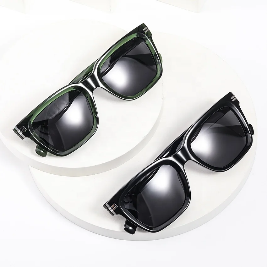 Солнцезащитные очки Lentes de sol в стиле ретро модные ацетатные поляризационные солнцезащитные унисекс винтажные