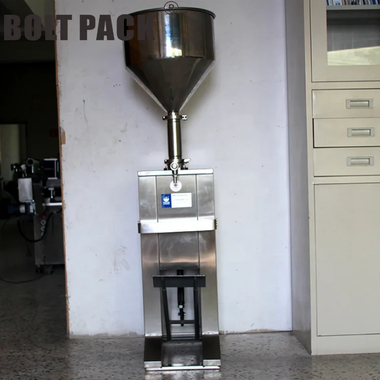 Вертикальная пневматическая паста, полуавтоматическая машина для розлива вазелина