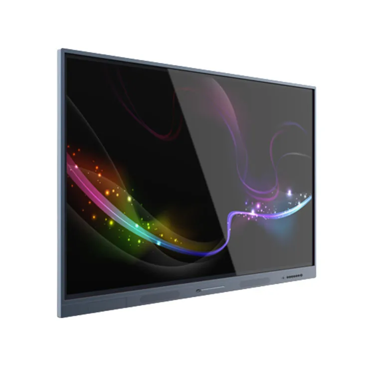 Smooth Writing Wireless screen sharing 120hz Android 14 Interactive Touchscreen Display 75 Inch Interactive Boards For Schools
