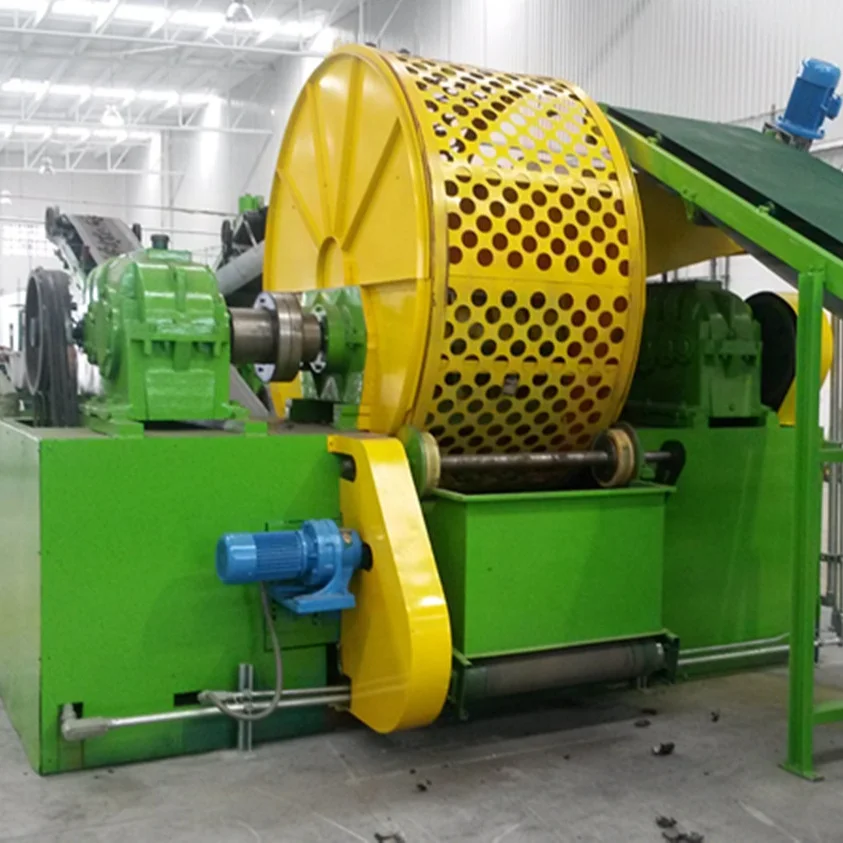Full automatic granulator machine tire recycling for rubber granule