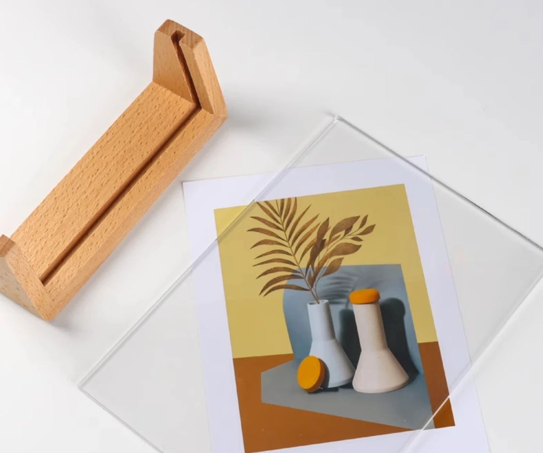 Acrylic photo frame couple photo frame