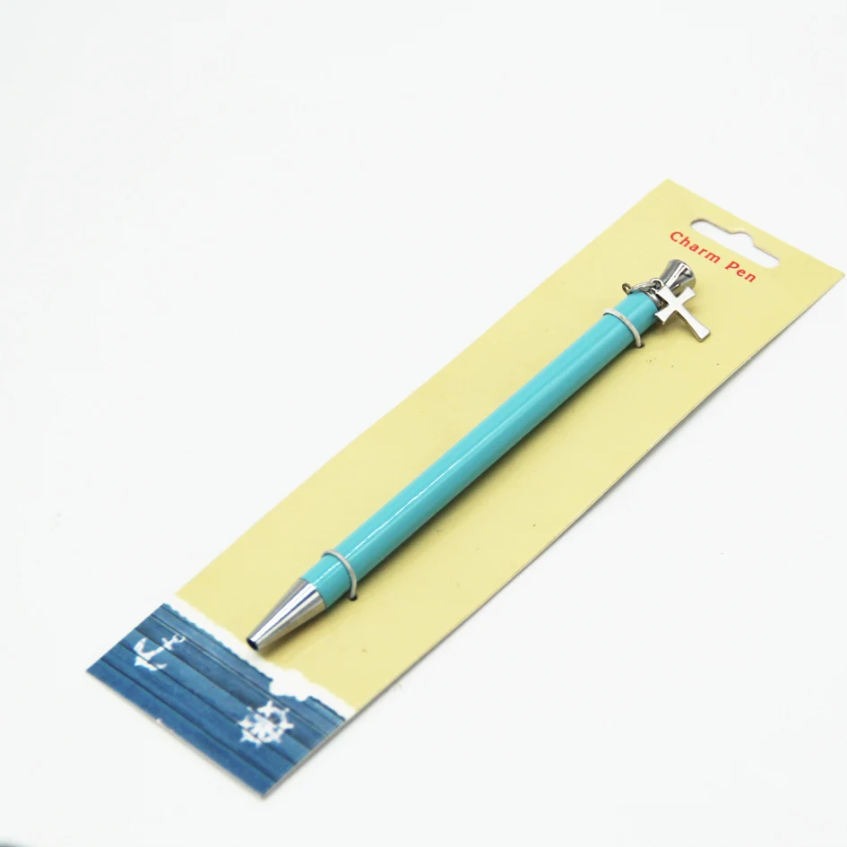 Sublimation custom logo pen diamond head ballpoint pen metal pen with big diamonds