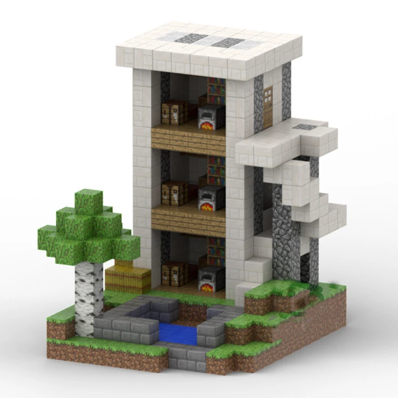 hot selling DIY blocks toys my world magnetic minecrafting blocks for kids