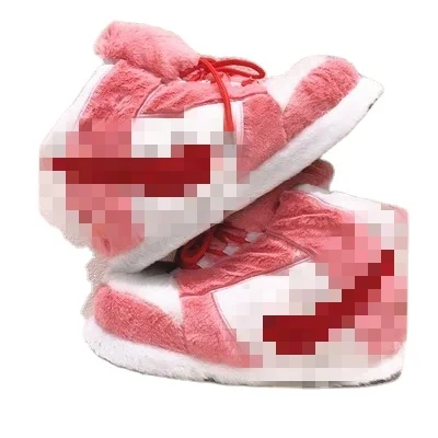 Y975 2023 New Arrival Winter Plush Cotton Fabric Sneaker Slippers Multiple Designs Warm Indoor