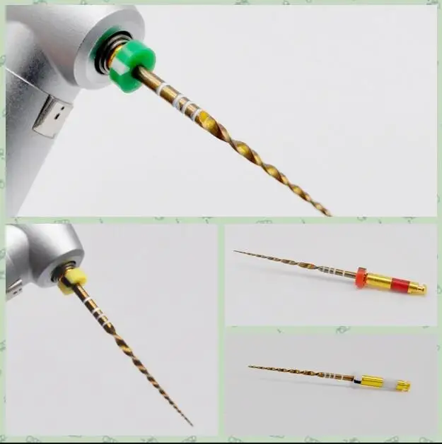 High Quality Engine Rotary File New M-WIRE Material Only One Gold Dental File for Root Canal Treatment