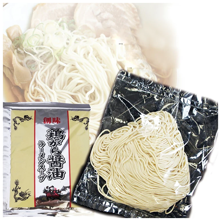 Japan bulk instant springy almighty noodles from a blend of non-elastic wheat produced