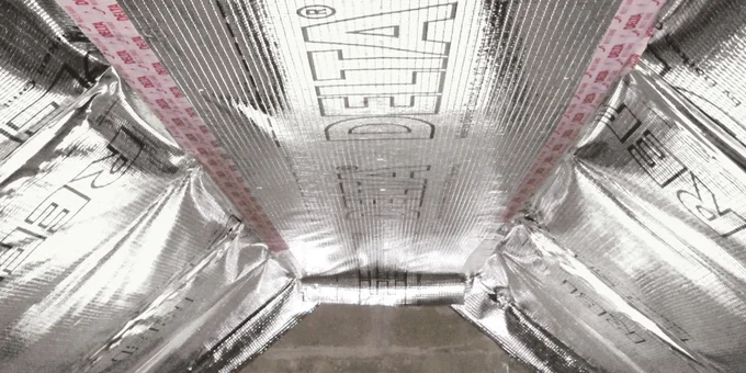 Aluminium Foil Laminated PE Woven Foil As vapor Insulation and Thermo Reflection