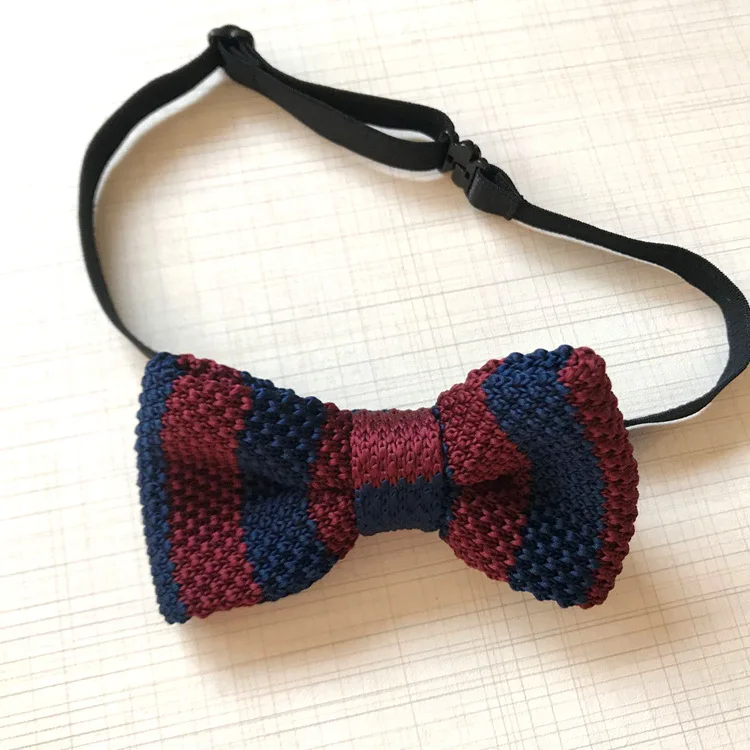 Долгосрочная поставка, модные креативные детские галстуки-бабочки Genya, галстук-бабочка в полоску для официальной одежды