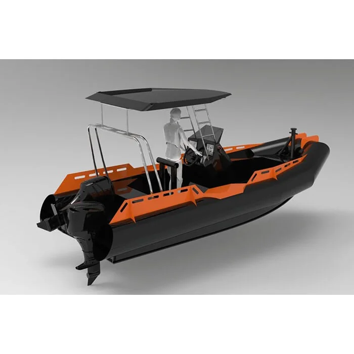 Super quality work boat HDPE boat deep sea tuna fishing vessel