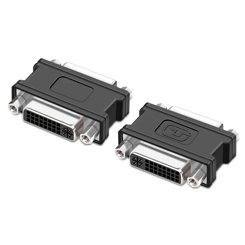 Dvi extender straight connector dvi (24+5) high-definition adapter dvi female to female computer television connector