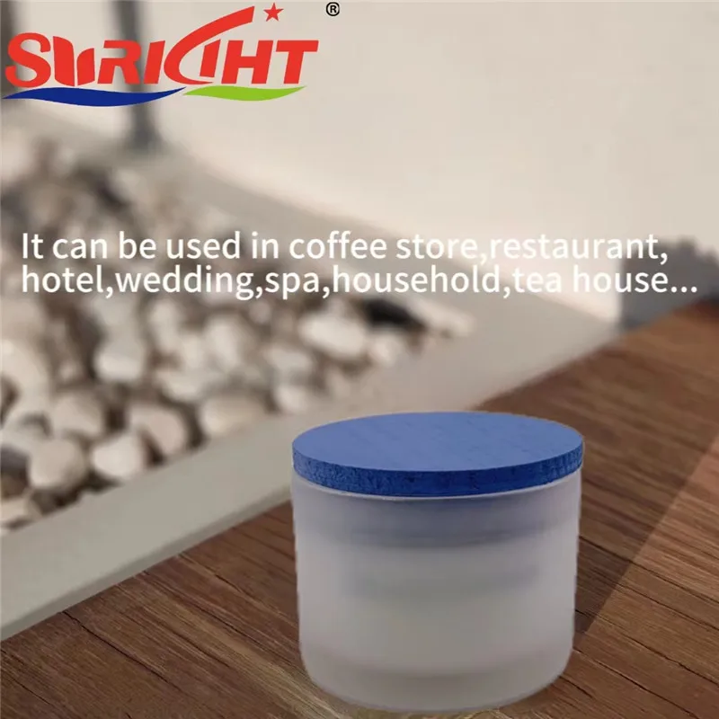 New Trend Manufacturer  Spa Wedding Coffee Handmade Soy Wax Glass Jar candle