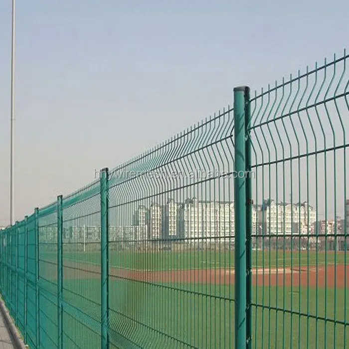 Customized Galvanized/PVC Coated Wire Mesh Fence with Metal Frame Security Fence Accessories Farm Sports Fencing