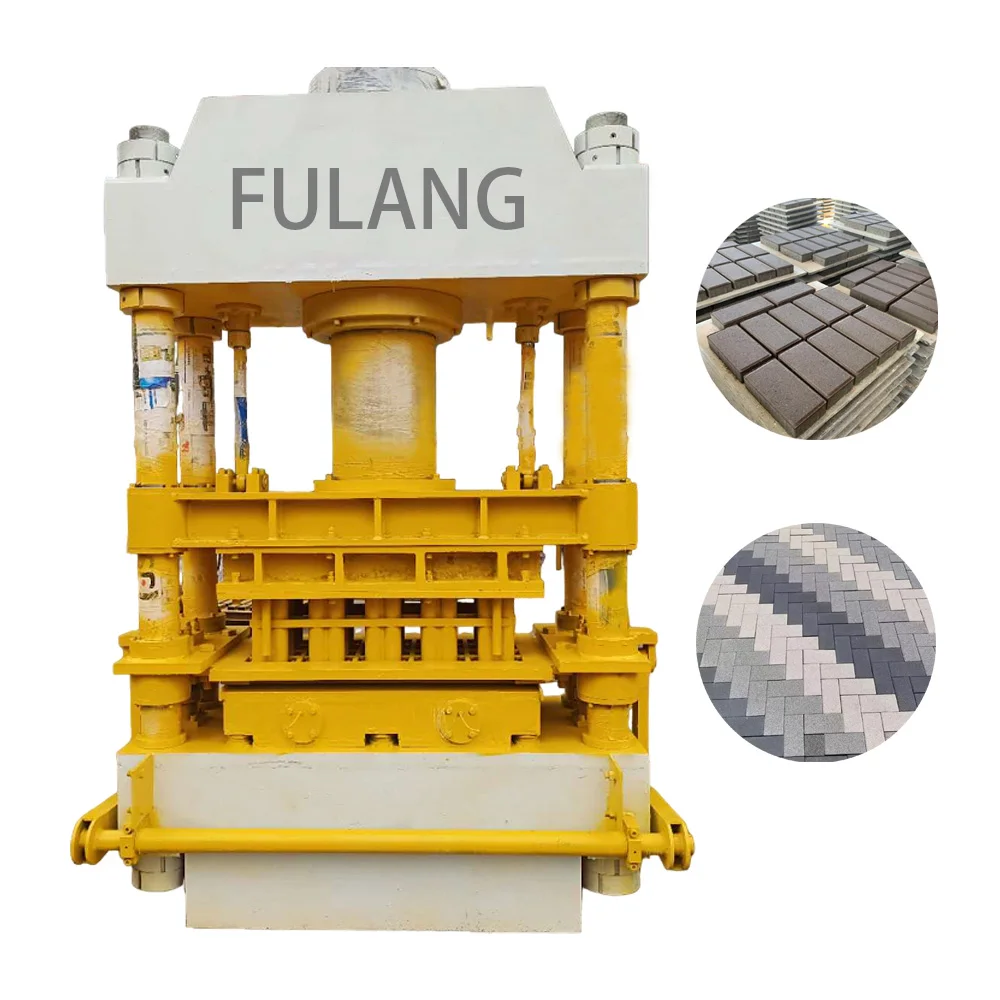 800Ton High Frequency Static Press Hydraulic Forming Brick Machine Qingdao Hf Industry