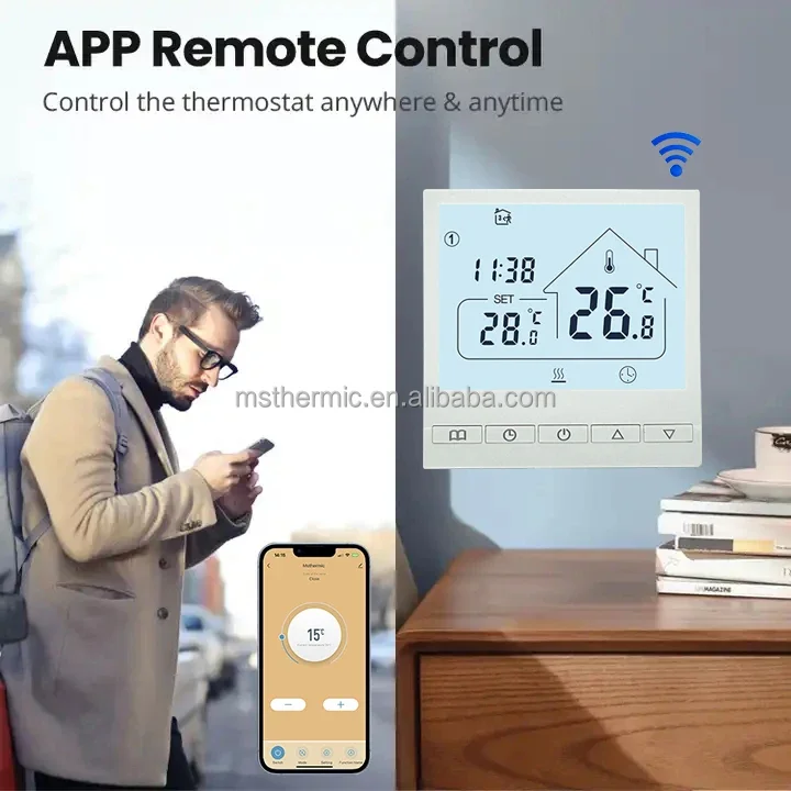 High Quality Smart Life Remote Phone Control Thermostat Home Temperature Controller
