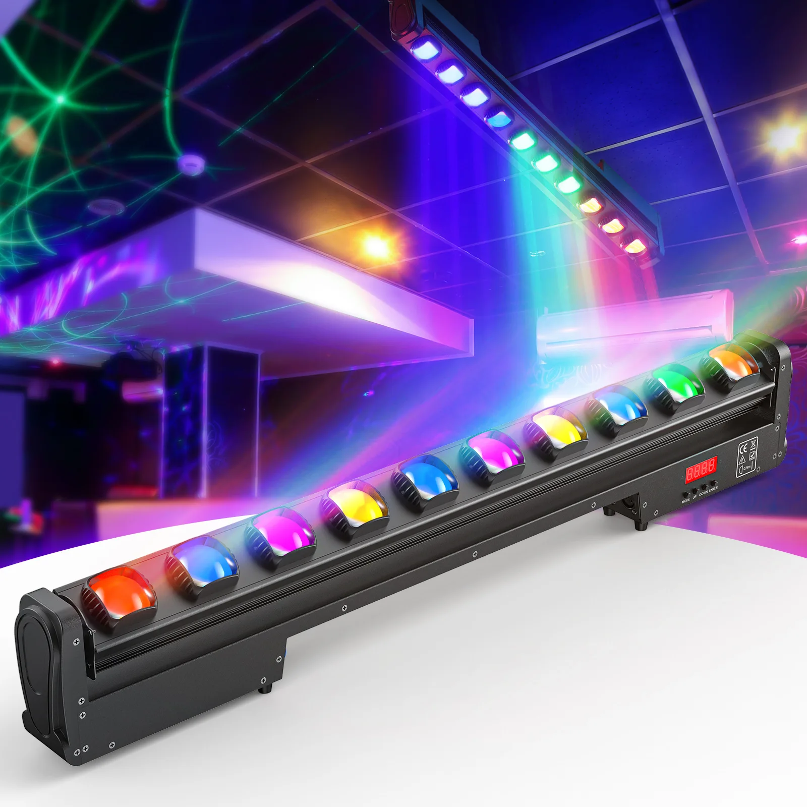 DMX луча 250 Вт настенная шайба светодиодная матричная лампа DMX512 стробоскоп лазерный DJ Disco Lives Concert 4 в 1 RGBW сценические огни движущаяся головка