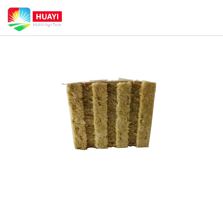Clearance sale of Netherlands top quality agricultural  greenhose rock wool cubes for planting