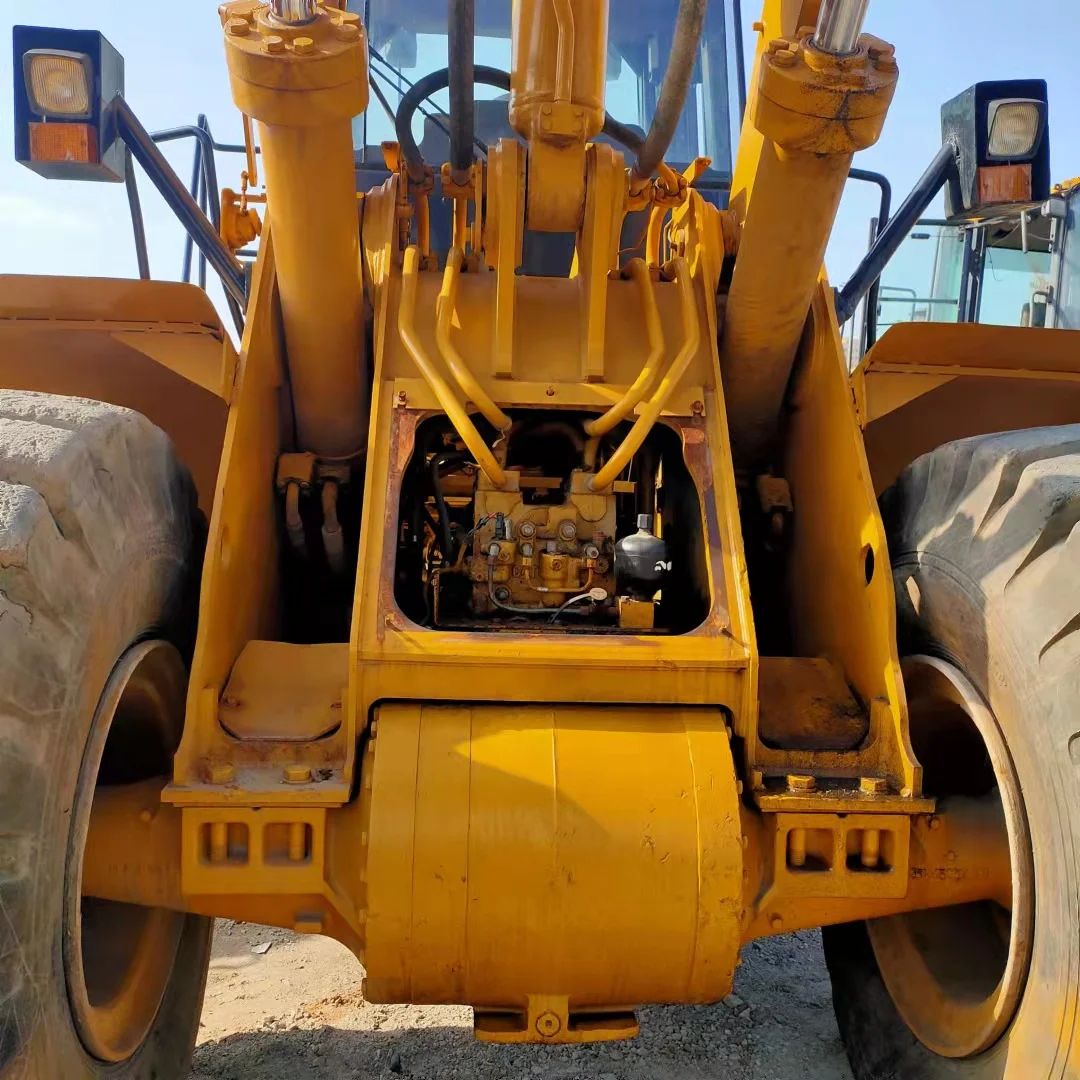 Фронтальный погрузчик CAT б/у 966H колесный на продажу оригинальное японское тяжелое оборудование надежное качество