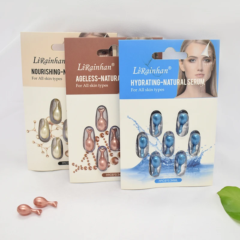 Оптовая продажа частная этикетка капсулы сыворотка для лица в наличии