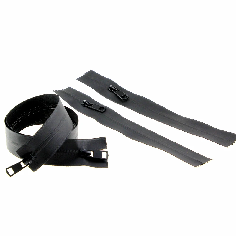5#nylon Zipper spot high quality long chain invisible zip coat clothes bag zipper with double sliders waterproof zipper