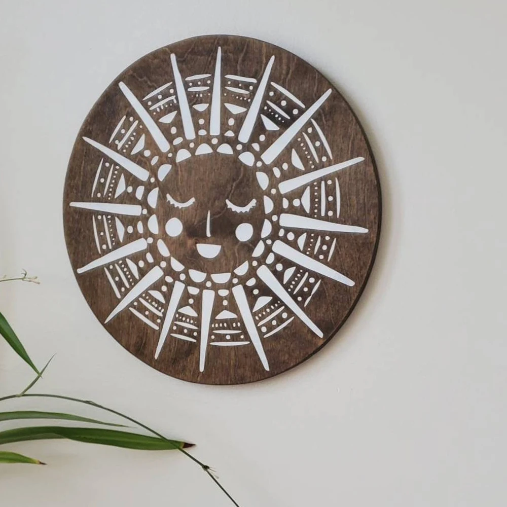 Customized Animal Decor Boho Wall Art Rustic Mountain Sign Woodland Art Gender Neutral Nursery Gift - Rabbit