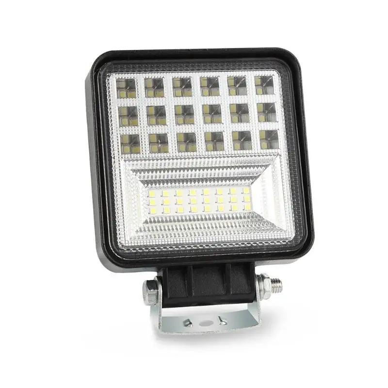 4inch 126W LED Light Bar Work Light 4WD Truck Tractor Boat Trailer 4x4 SUV ATV 12V 24V Flood/Spot Off Road Headlight