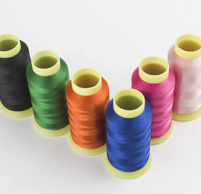 108D/2 dyed Polyester embroidery thread for embroidery machine