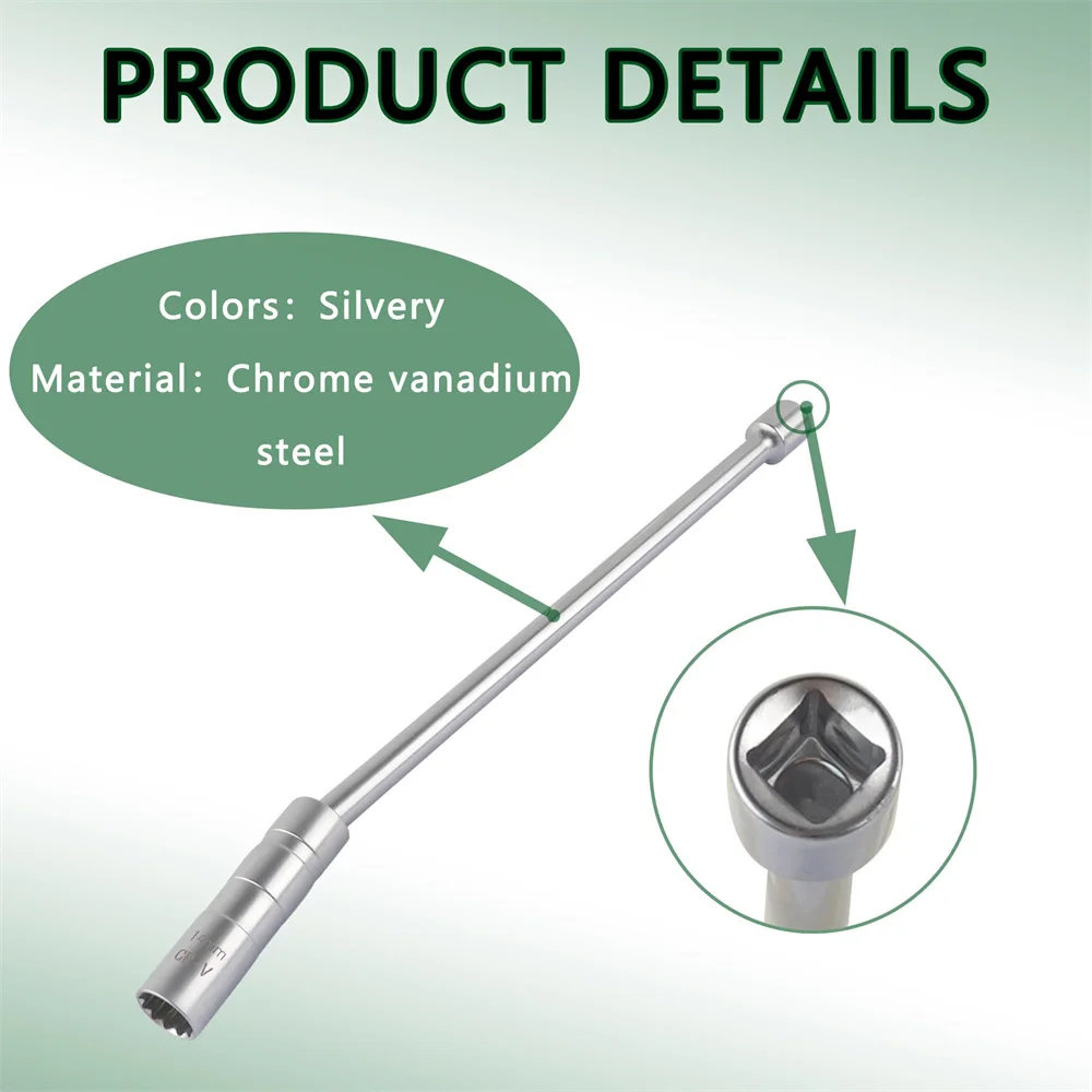 Wholesale 14mm 16mm Thin Wall Enhanced Swivel Magnetic Spark Plug Socket