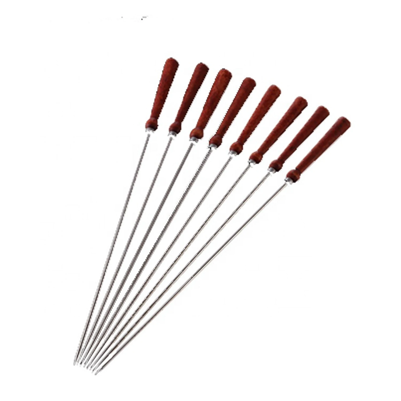 Manufacturer Bbq Skewers With Wooden Handle Barbecue Skewers Barbeque Sticks