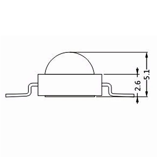 Ekinglux светодиодный модуль с белым светом высокой мощности с диодом