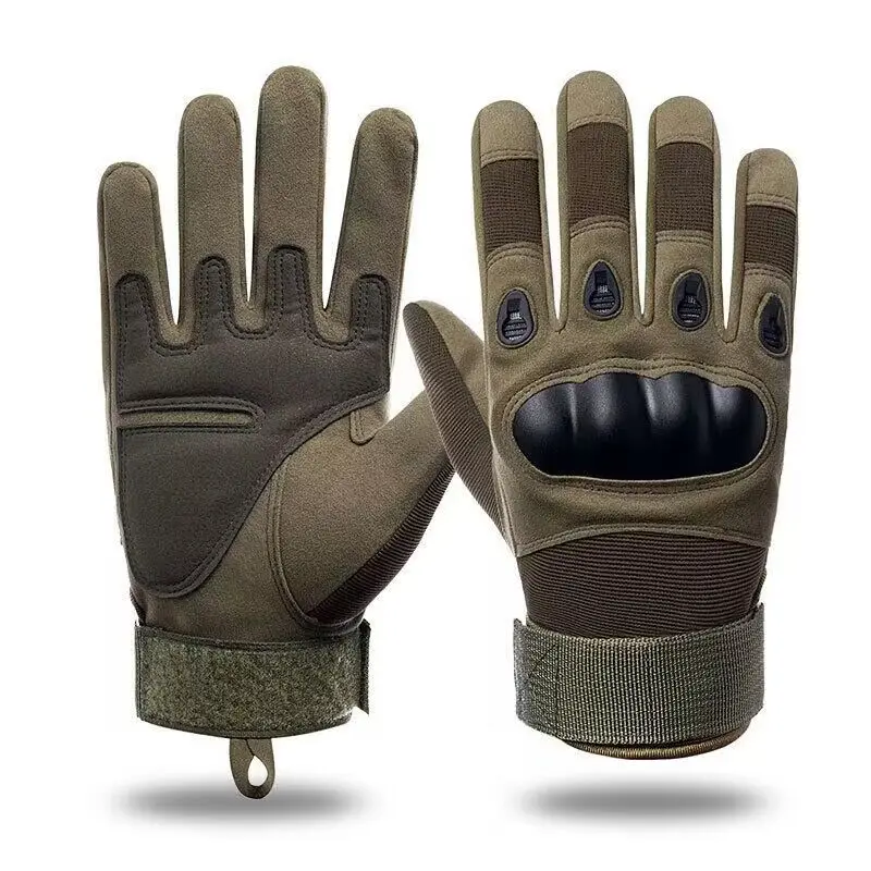 Outdoor hunting high quality full finger anti-slip tactical hand gloves