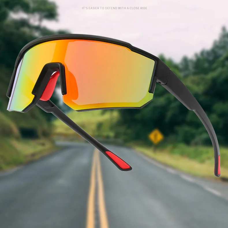 High quality luxury polarized photochromic sunglasses square lens cycling sports women men sun glasses UV400