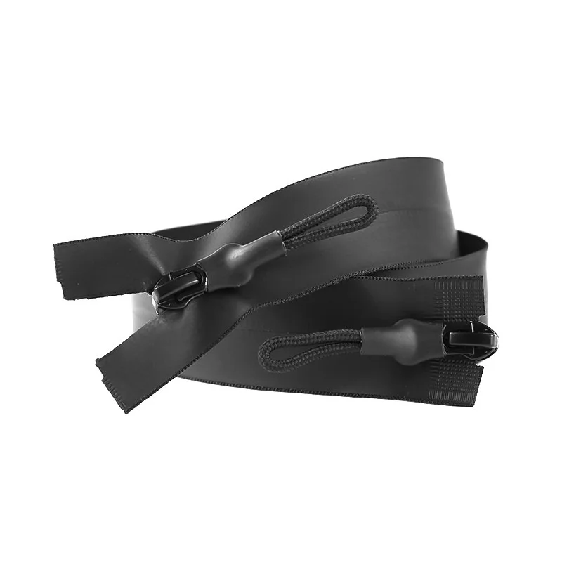 Custom #3 #5 #8 Nylon Black Waterproof Zipper Tpu/Pvc Open End Zipper