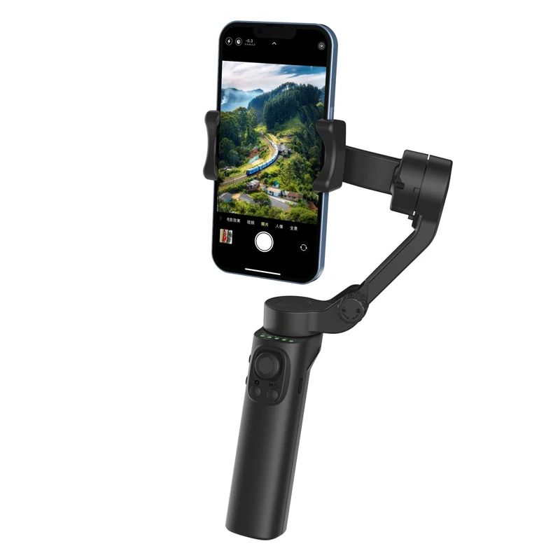 2024 New F5plus Gimbal with FPV Perspective and Small Easy Carry Design for Smartphone Use