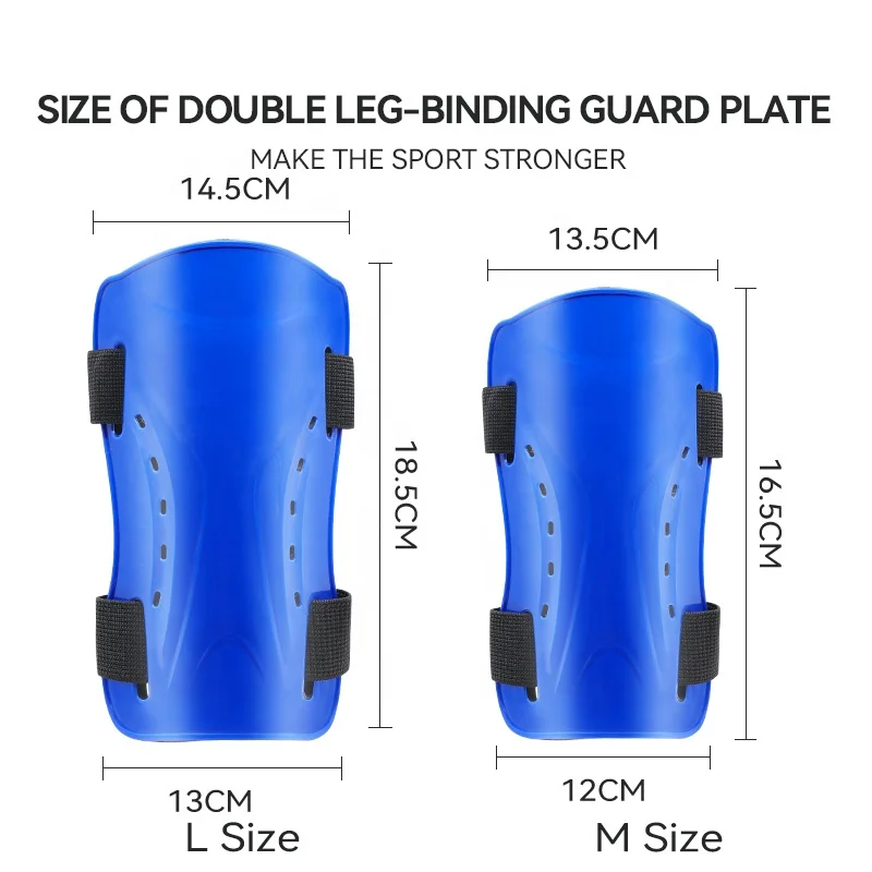 LINGTU Adjustable length Football soccer shin pads Professional Non-slip hard shell protection football shin guards