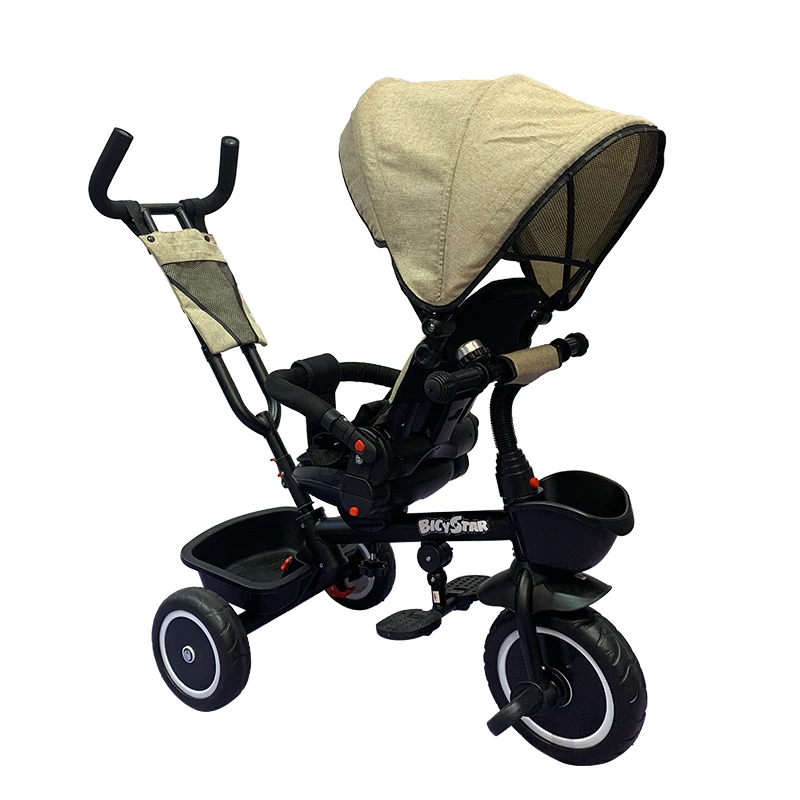 Three wheels pink baby tricycle / cheap cute children tricycle with music / kid tricycle toy for sale in kenya