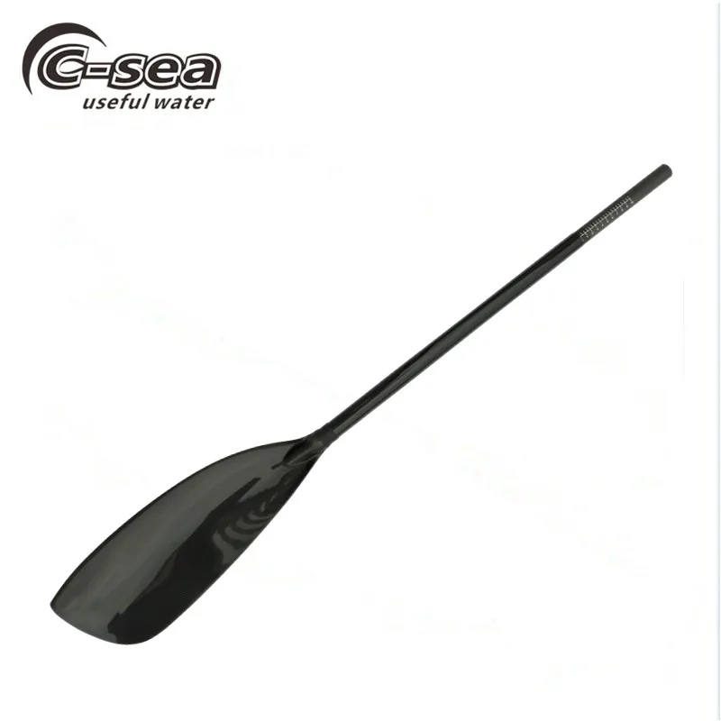 carbon shaft and carbon blade wing paddle for sit in and sit on kayaks