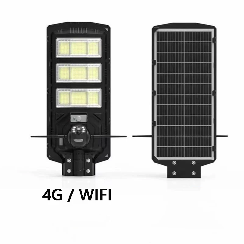 360 Degree Solar Cctv Network Camera Ptz Camera Solar Street Light with Camera Outdoor