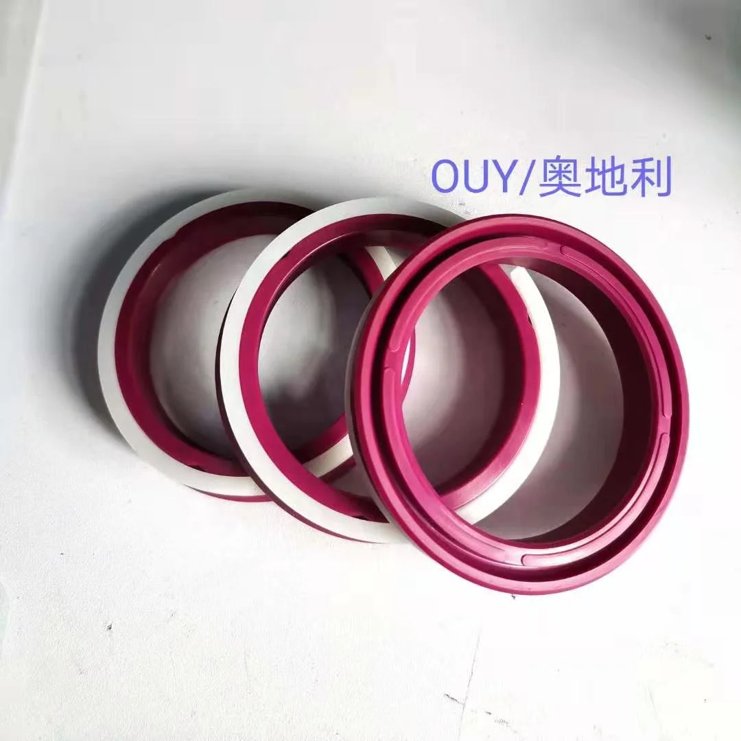 Factory Direct Sale Nice Quality Red OUY Seal  Excavator Cylinder Hydraulic Oil seal