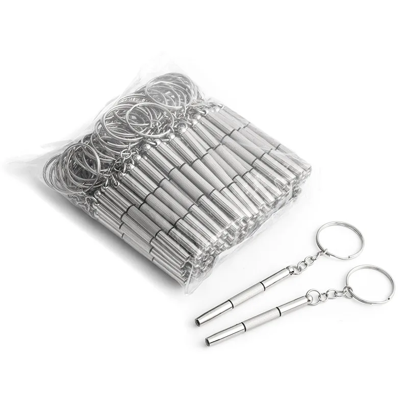 3 in 1 Mini Sunglasses Glasses mobile Watch Repair keychain screwdriver home essential tools glasses screwdriver