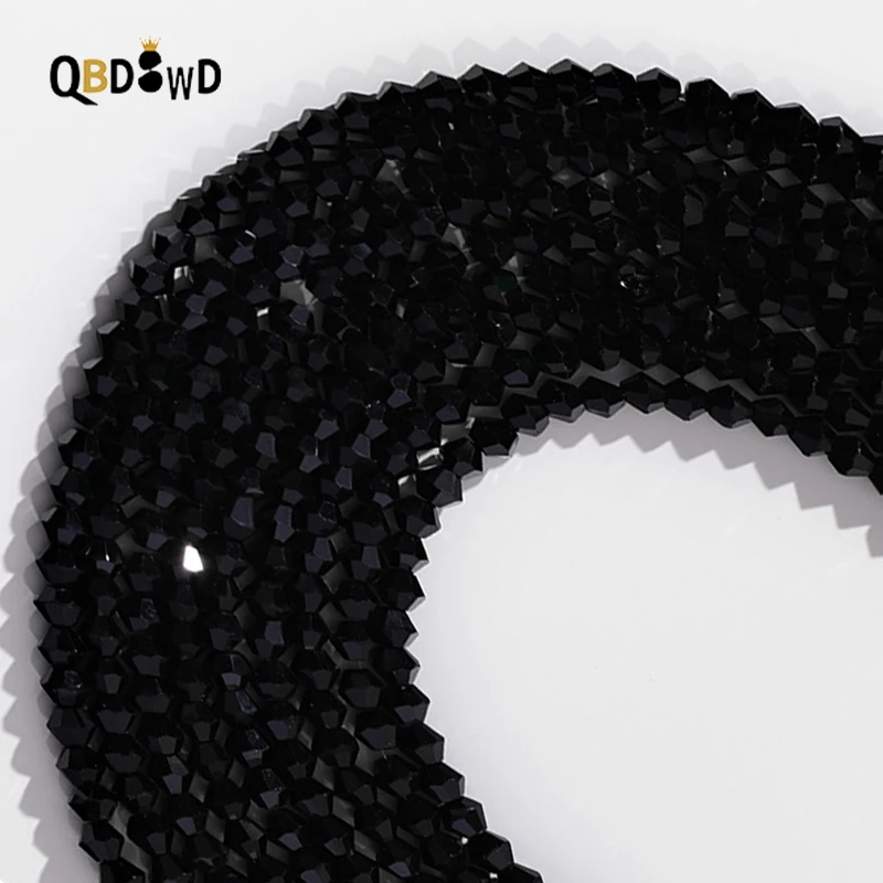 New 4 mm Faceted Crystal Beads Seed Beads Glass Beads for DIY Jewelry Making